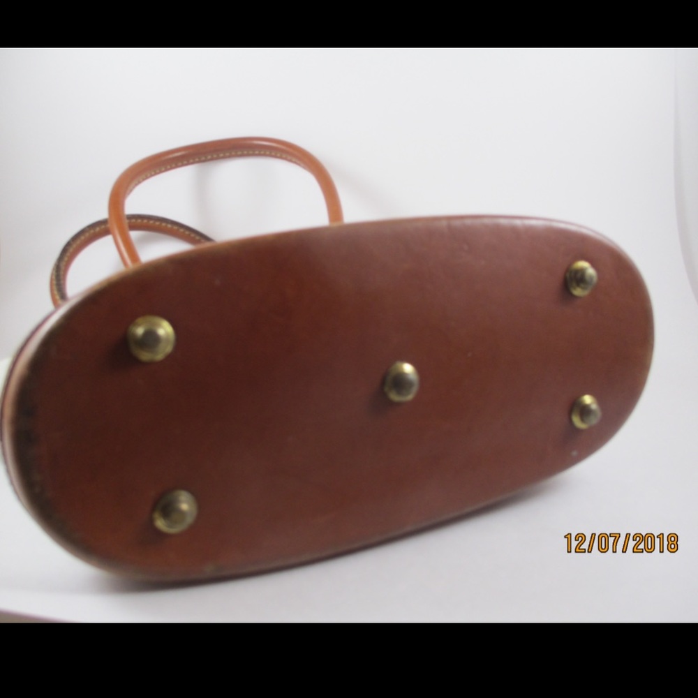 Vintage Dooney & Bourke Small Dome Satchel - Picture 3 of 8